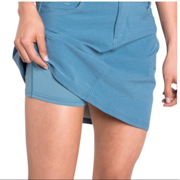 Kuhl Pants - NWT 💋 Kuhl Anfib Skort Skirt with Shorts BLUE